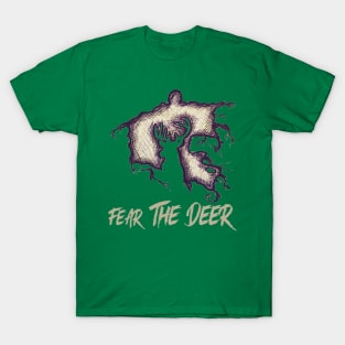 Fear The-Deerfunny gift for Milwaukee Basketball Buck T-Shirt